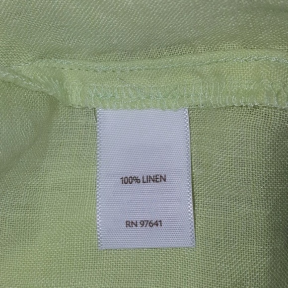 J.Jill Love Linen Button Blouse - Picture 7 of 7